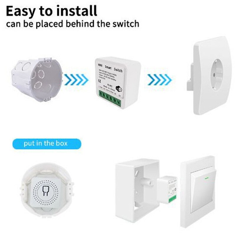 Tuya 16A Mini Wifi Smart Switc - đánh giá và giá Diy Home Automation Controller