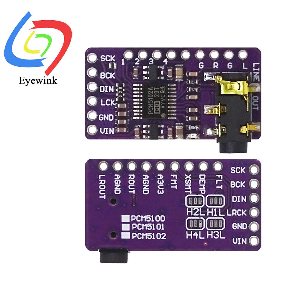 Interface I2S PCM5102A Audio M - đánh giá và giá Ethernet Module W5500