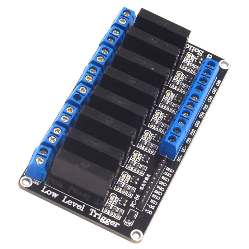 Bảng mạch rơle rắn 8 kênh Trìn - đánh giá và giá Relay 8 Channel Board