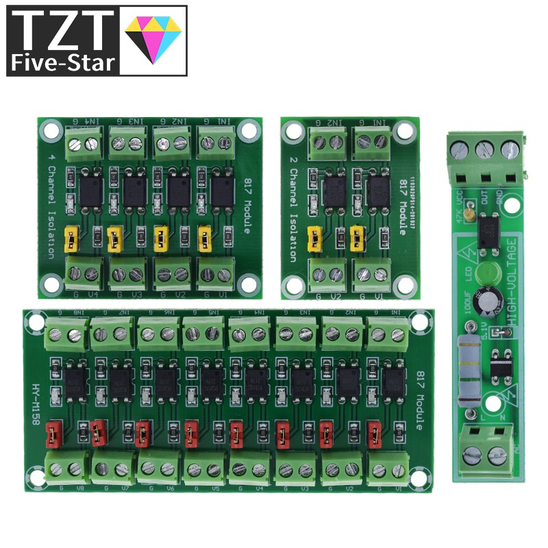 PC817 1 2 4 8 Channel Optocoup - đánh giá và giá Relay 8 Channel Board