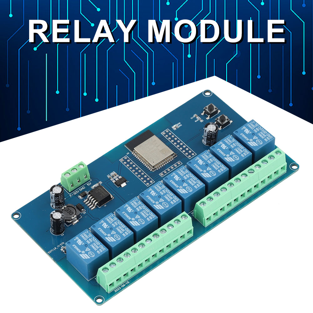 ESP32 WIFI Bluetooth-compatibl - đánh giá và giá Relay 8 Channel Board