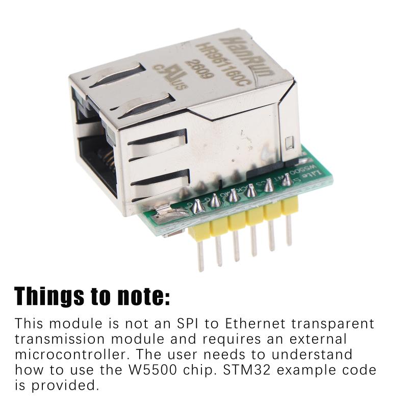 USR-ES1 W5500 Chip SPI to LAN  - đánh giá và giá Ethernet Module W5500