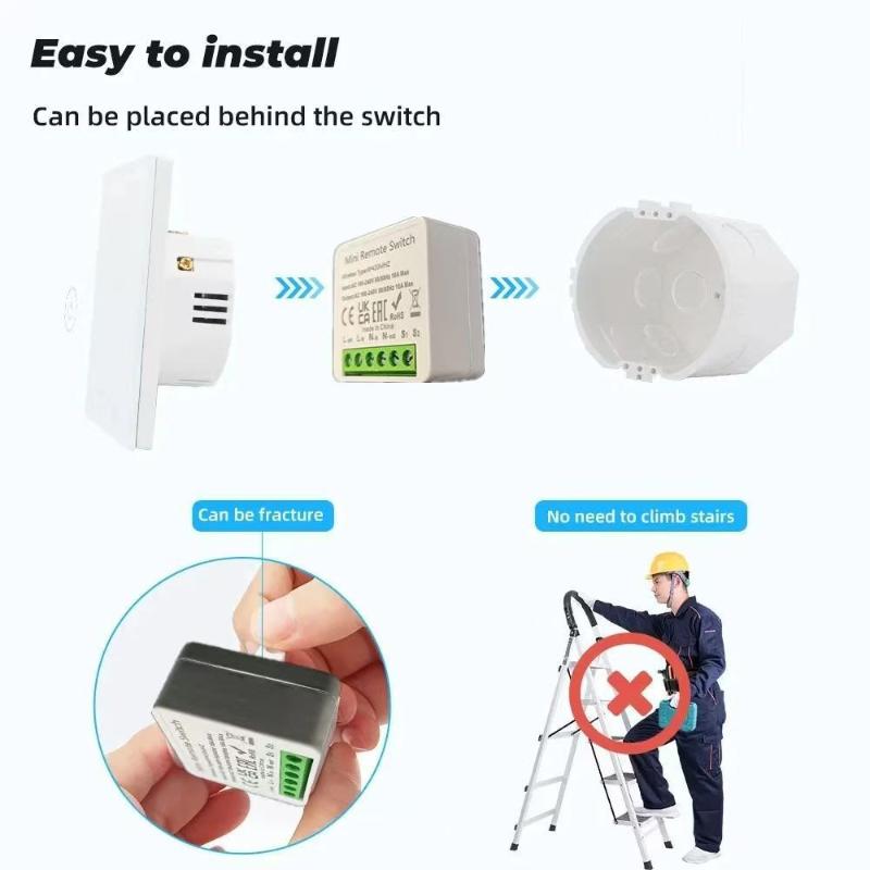 RF 433 MHz Smart Switch Mini D - đánh giá và giá Diy Home Automation Controller