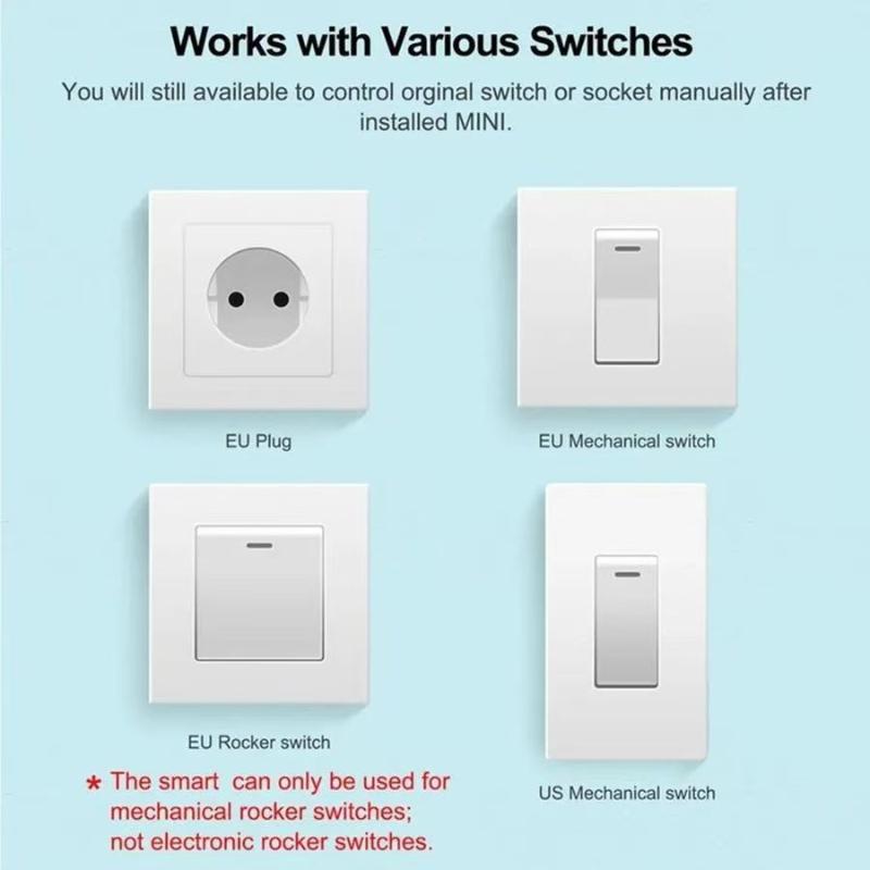RF 433 MHz Smart Switch Mini D - đánh giá và giá Diy Home Automation Controller