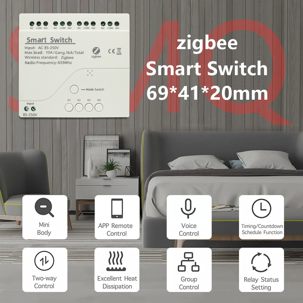 Zigbee Smart Switch Wifi Relay - đánh giá và giá Home Automation Technology