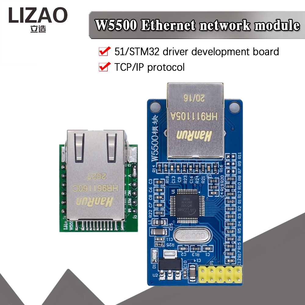 LIZAO W5500 Ethernet Network M - đánh giá và giá Ethernet Module W5500